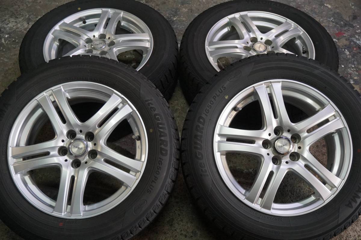 深溝 2020年製 ヨコハマ アイスガードIG50+ 205/60R16 T.R.G.5 16in 6.5J +