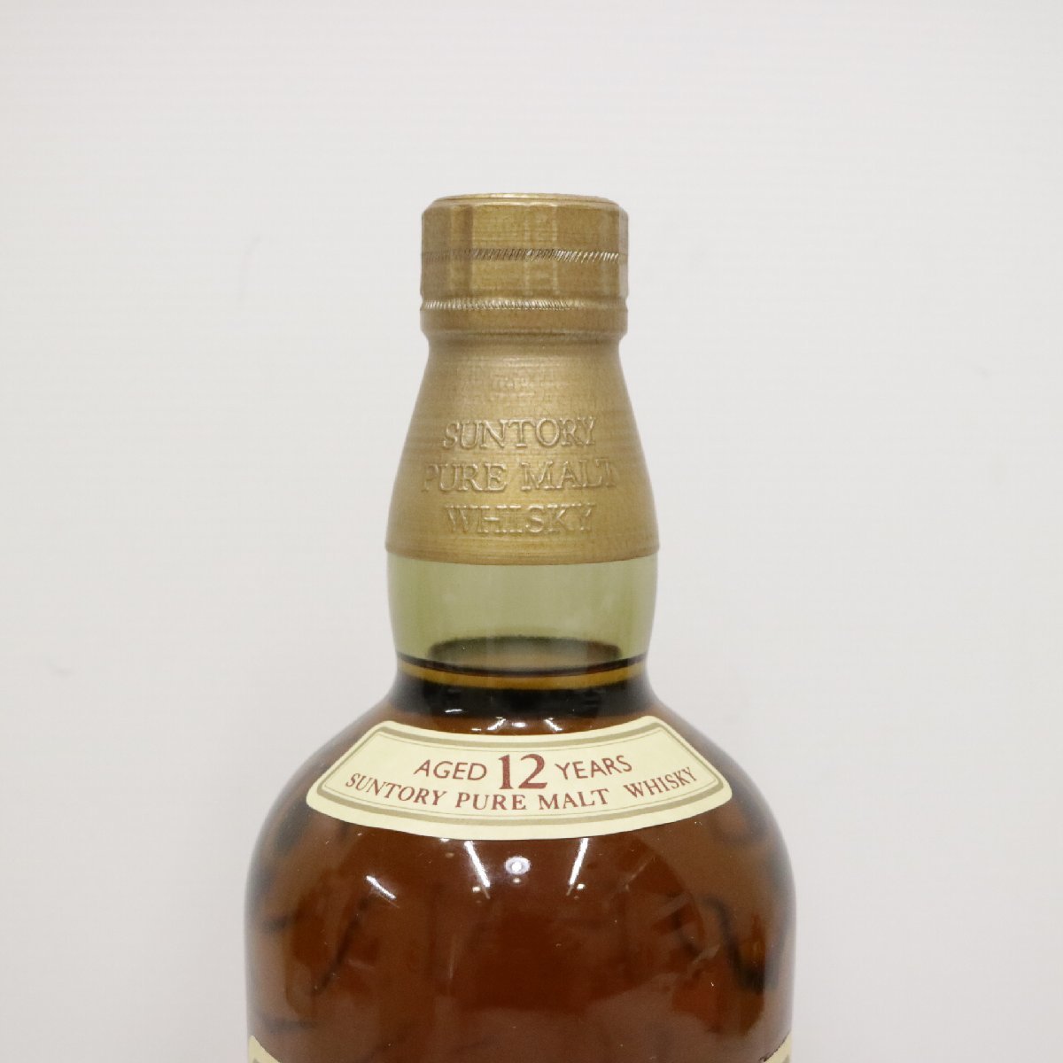 SUNTORY 山崎 12年 ピュアモルトウイスキー 華ラベル750ml 43% 古酒