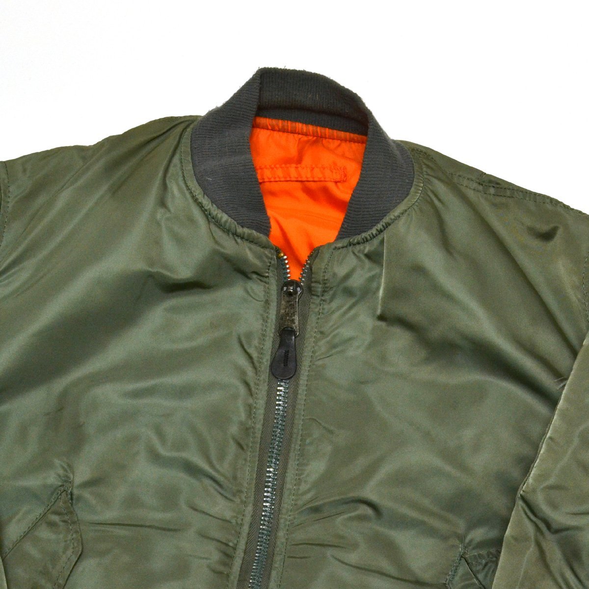 ALPHA USA製 90s MA-1 アルファ フライトジャケット 90年代 アルファ