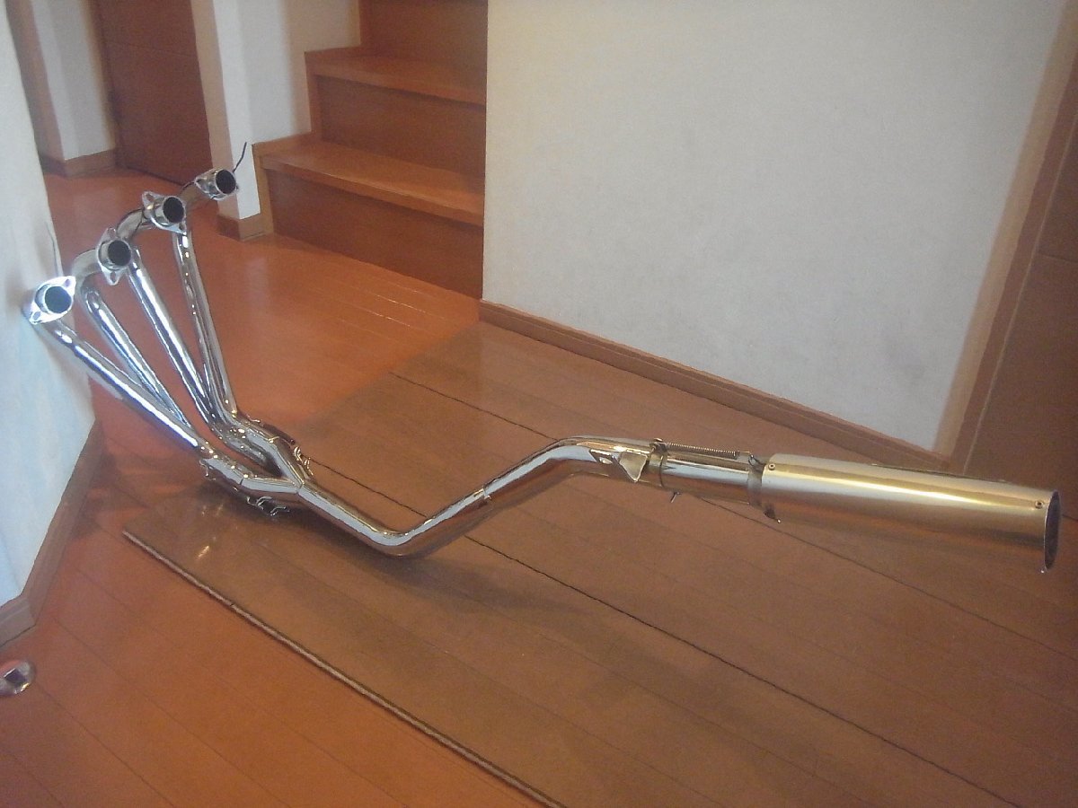 ▽ XJR400 (4HM) △ ナカノ管の4-2-1マフラーです！ イーレス管 