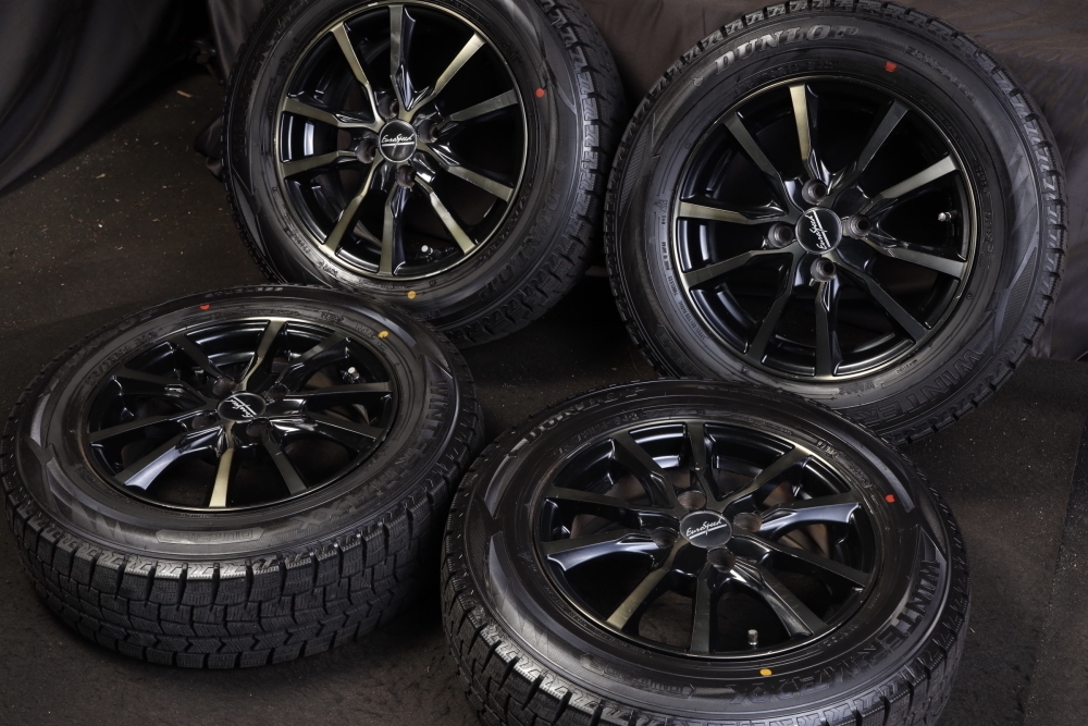 アルミホイール 175/70R14 エンケイ エスティーロ アルミホイール 4本 