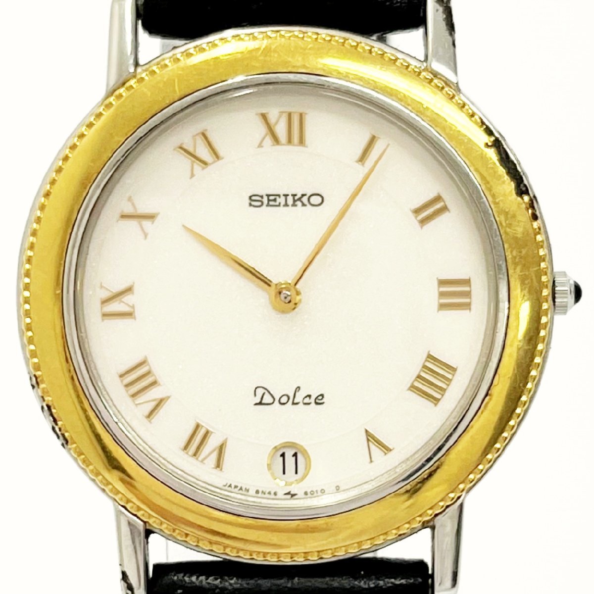ドルチェ SEIKO 18KT セイコー Dolce 8N46-6010 8N40-6010 DOLCE 希少 