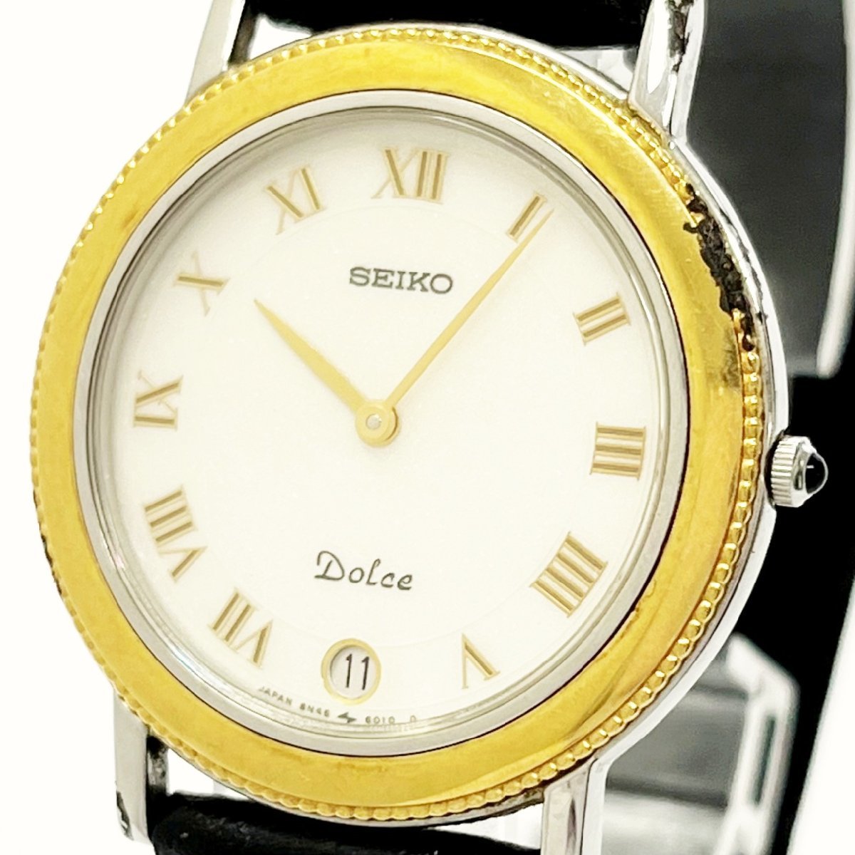 ドルチェ SEIKO 18KT セイコー Dolce 8N46-6010 8N40-6010 DOLCE 希少 