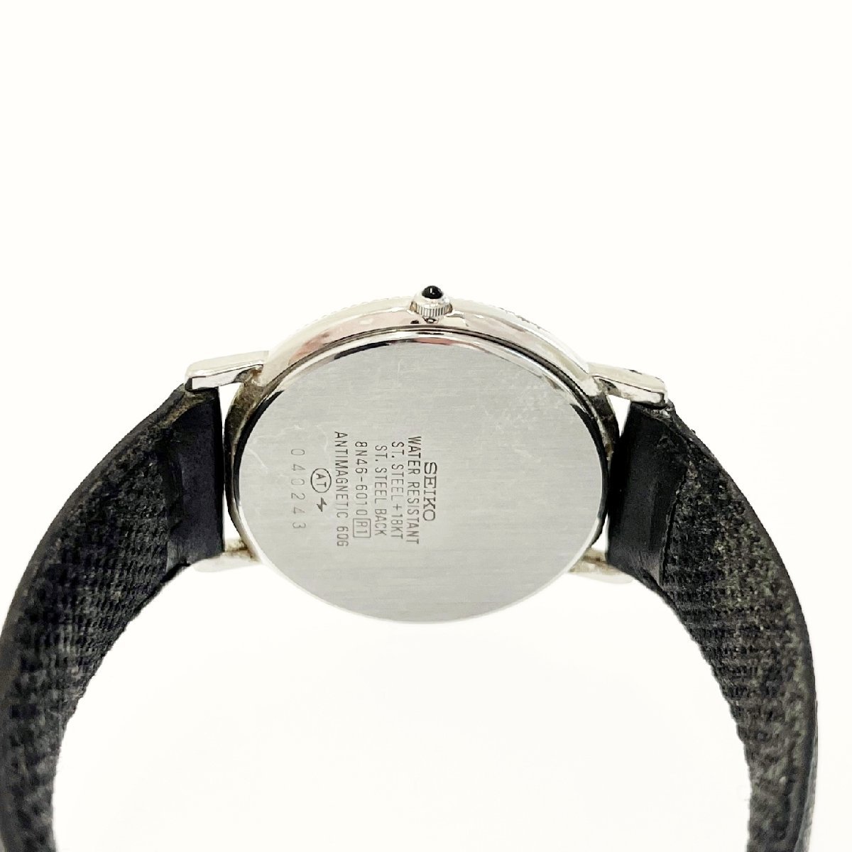 ドルチェ SEIKO 18KT セイコー Dolce 8N46-6010 8N40-6010 DOLCE 希少 