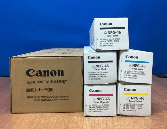 Canon NPG-46 K/C/M/Y 純正 トナー 4色セット 商品の説明ご覧いただき