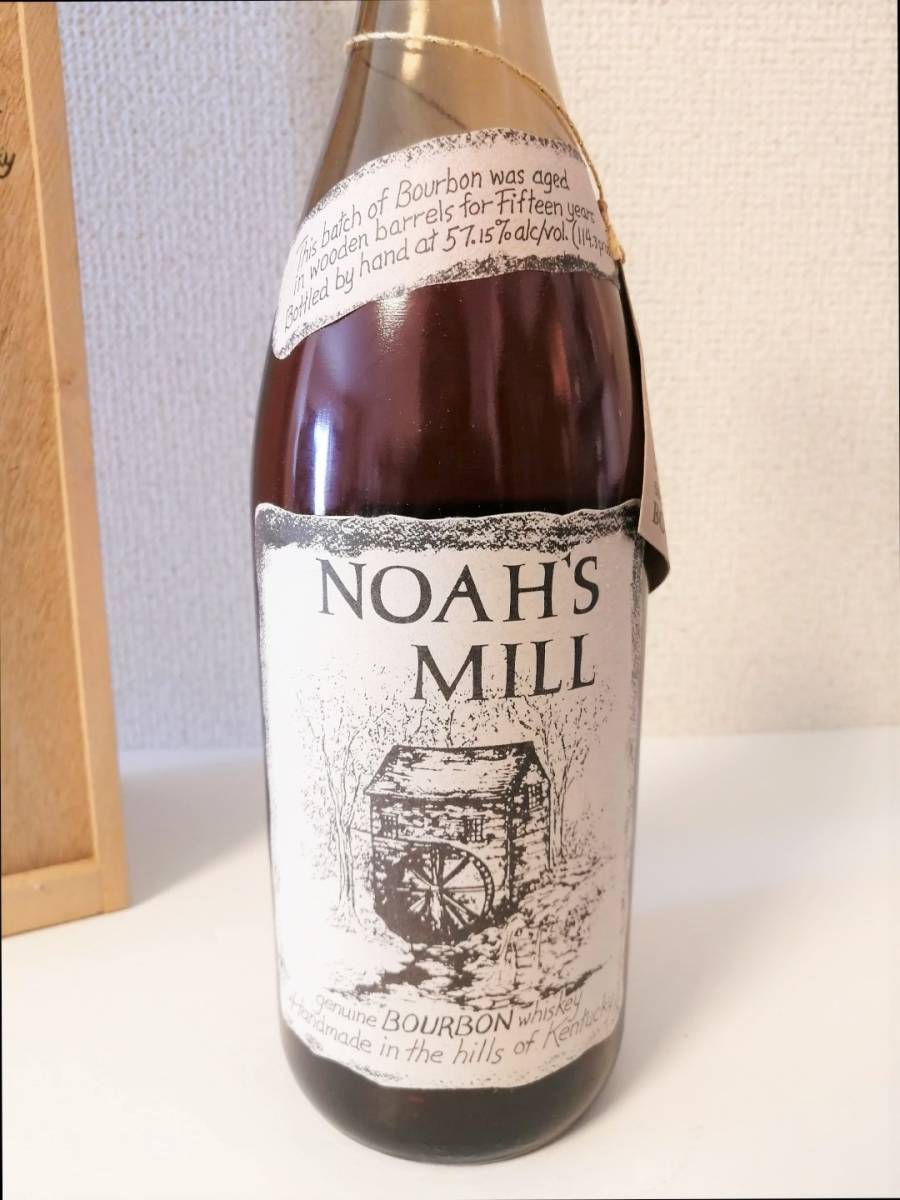NOAH'S MILL ノアーズミル 15年 750ml 114.3 PROOF 未開封 木箱付き