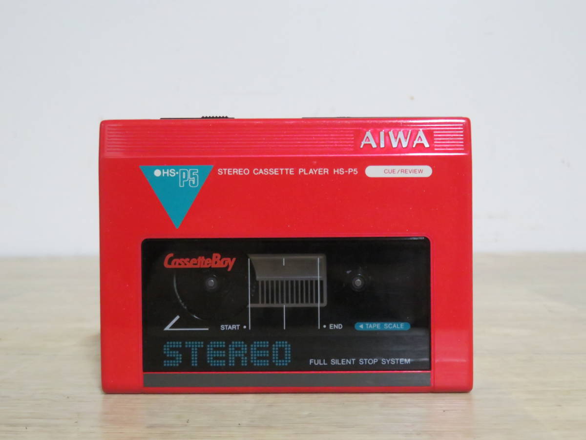 美品! 希少 AIWA アイワ CassetteBoy カセットボーイ ステレオカセット