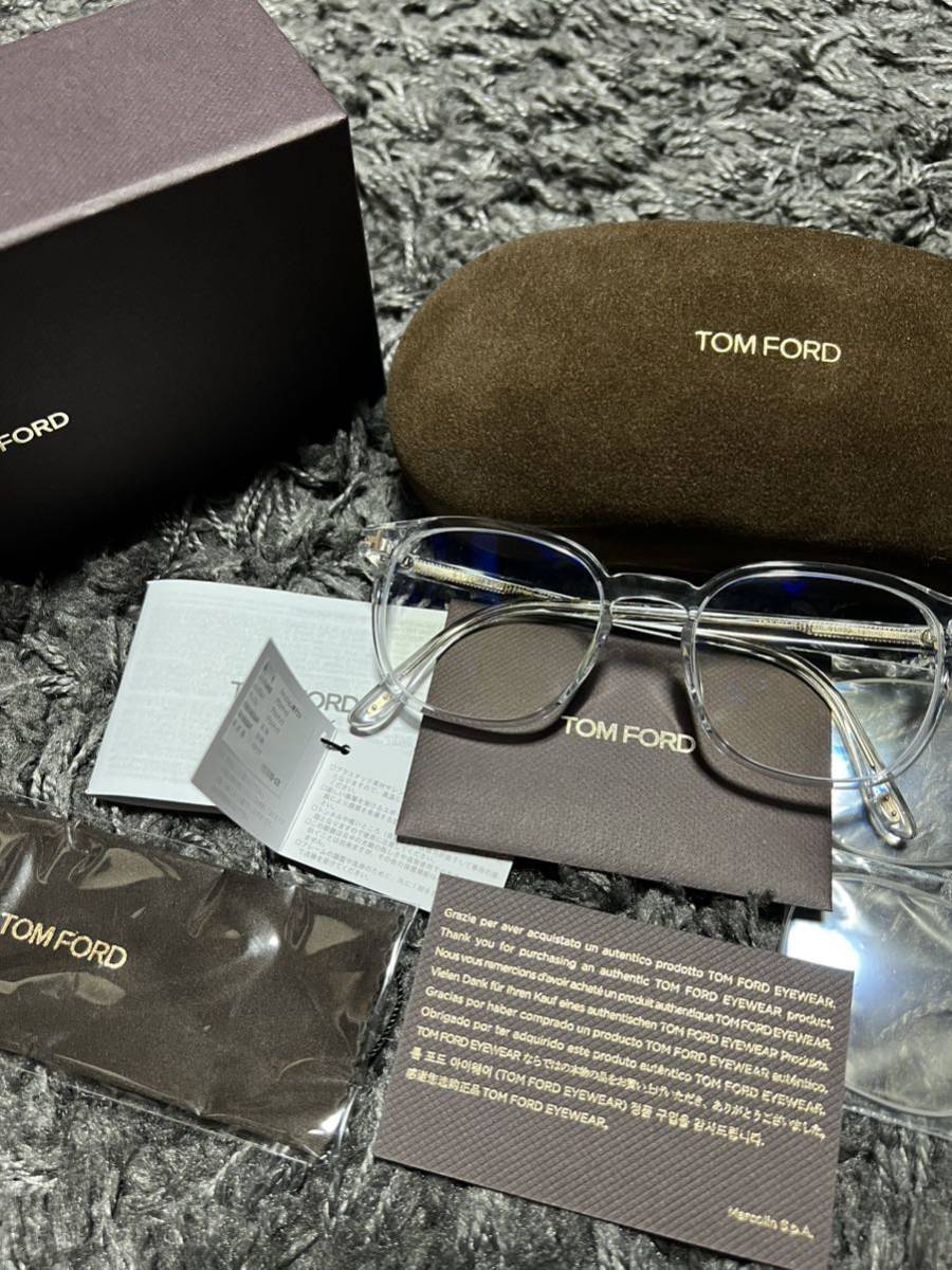 TOMFORD トムフォードTF5797 サングラス 眼鏡 クリアメガネフレーム