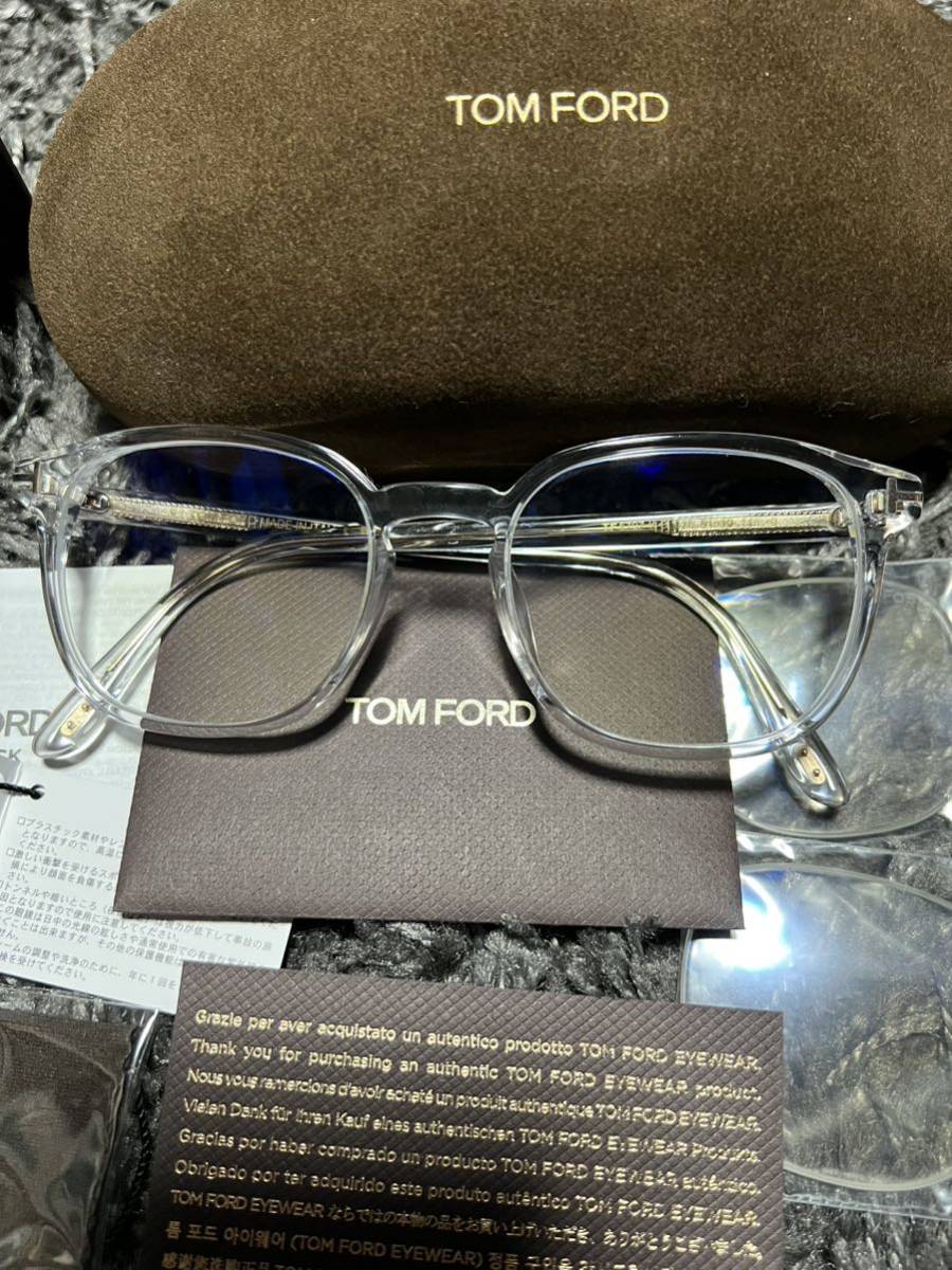 TOMFORD トムフォードTF5797 サングラス 眼鏡 クリアメガネフレーム