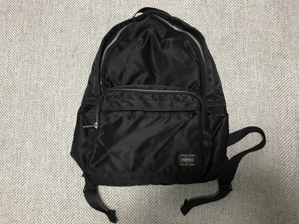 PORTER ポーター タンカー バックパック 黒 ブラック TANKER BACKPACK