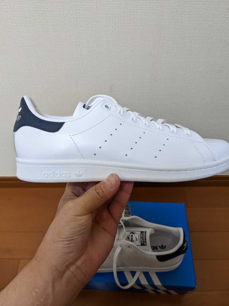 スタンスミス アディダス ホワイト ネイビー スニーカー Stan Smith STAN | adidas 白 スタンスミスの通販 青（靴）の通販 SMITH &frasl;080 ID