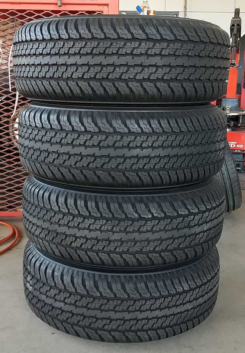近県送料安い 2022年10月 納車前外し ヨコハマ ジオランダー 265/65R17 4本セット 10分山 ハイラックス 新車外し プラド サーフ パジェロ