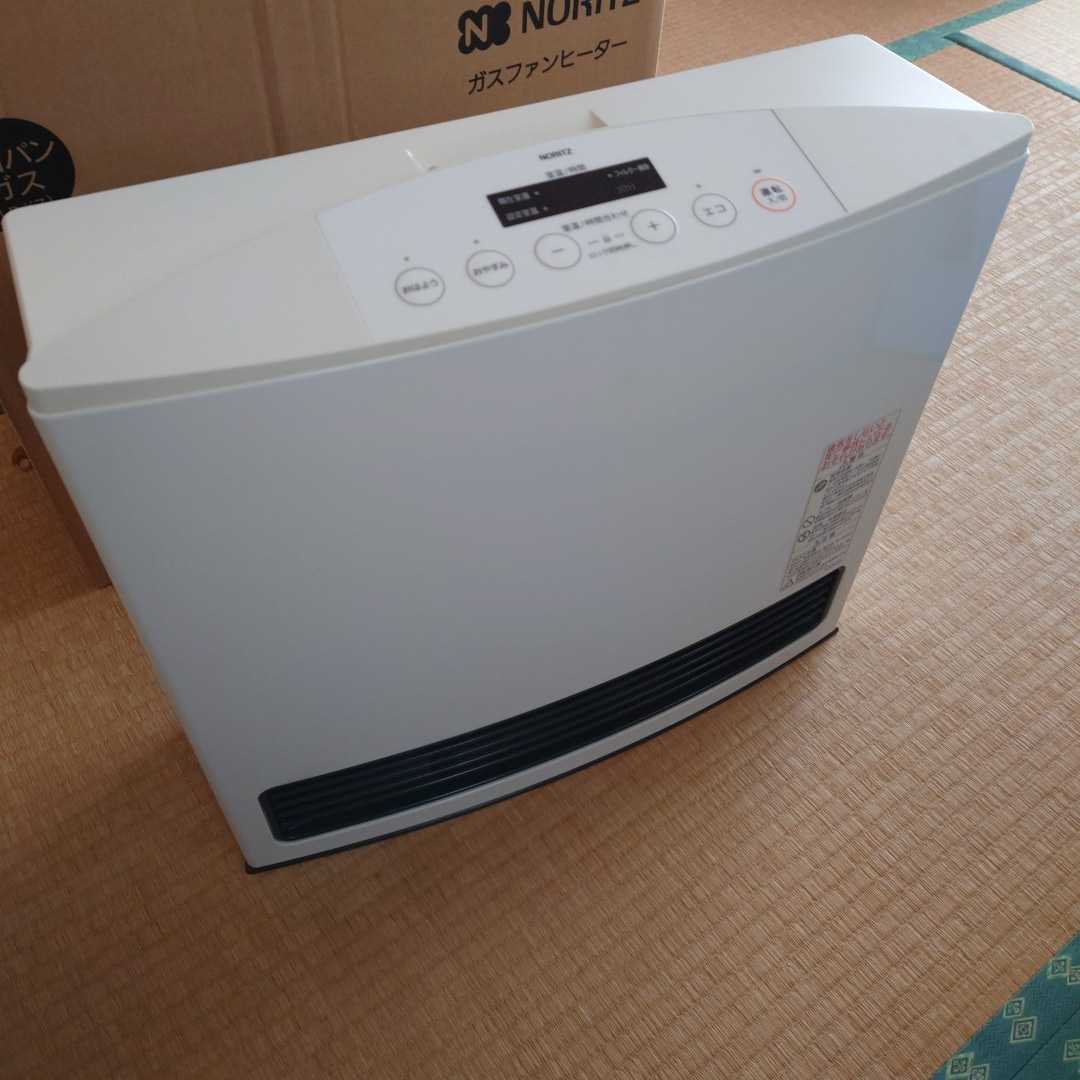 ノーリツガスファンヒーター GFH-4003S-W5 プロパンガス用 中古品
