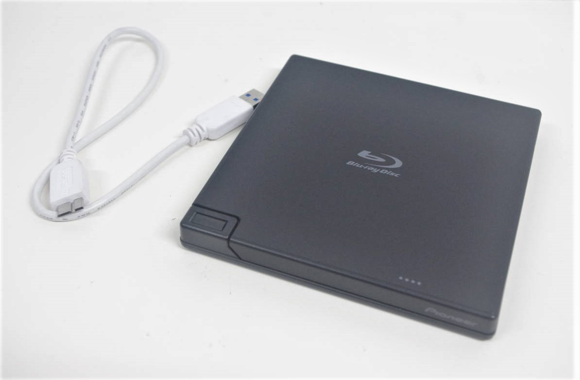 パイオニア Pioneer USB3.0 ポータブルブルーレイドライブ BDR-AD07BK