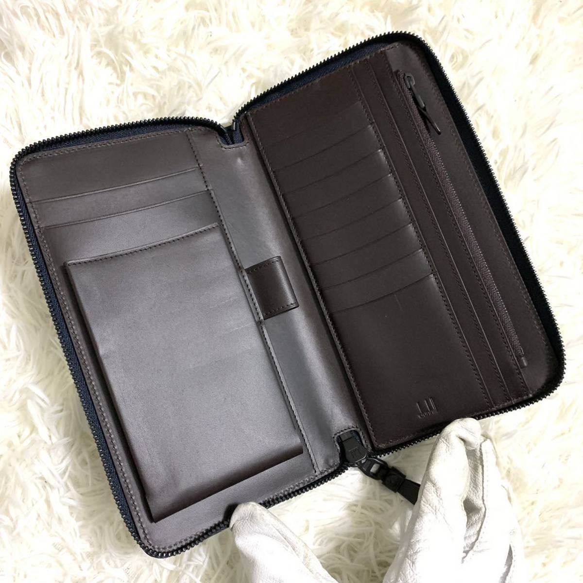 ダンヒル オーガナイザー dunhill ラウンドファスナー長財布 長財布 マルチ メンズ ラウンドファスナー Dunhill BOOKOFF by Rehello – マルチケース ダブルジップ 大容量