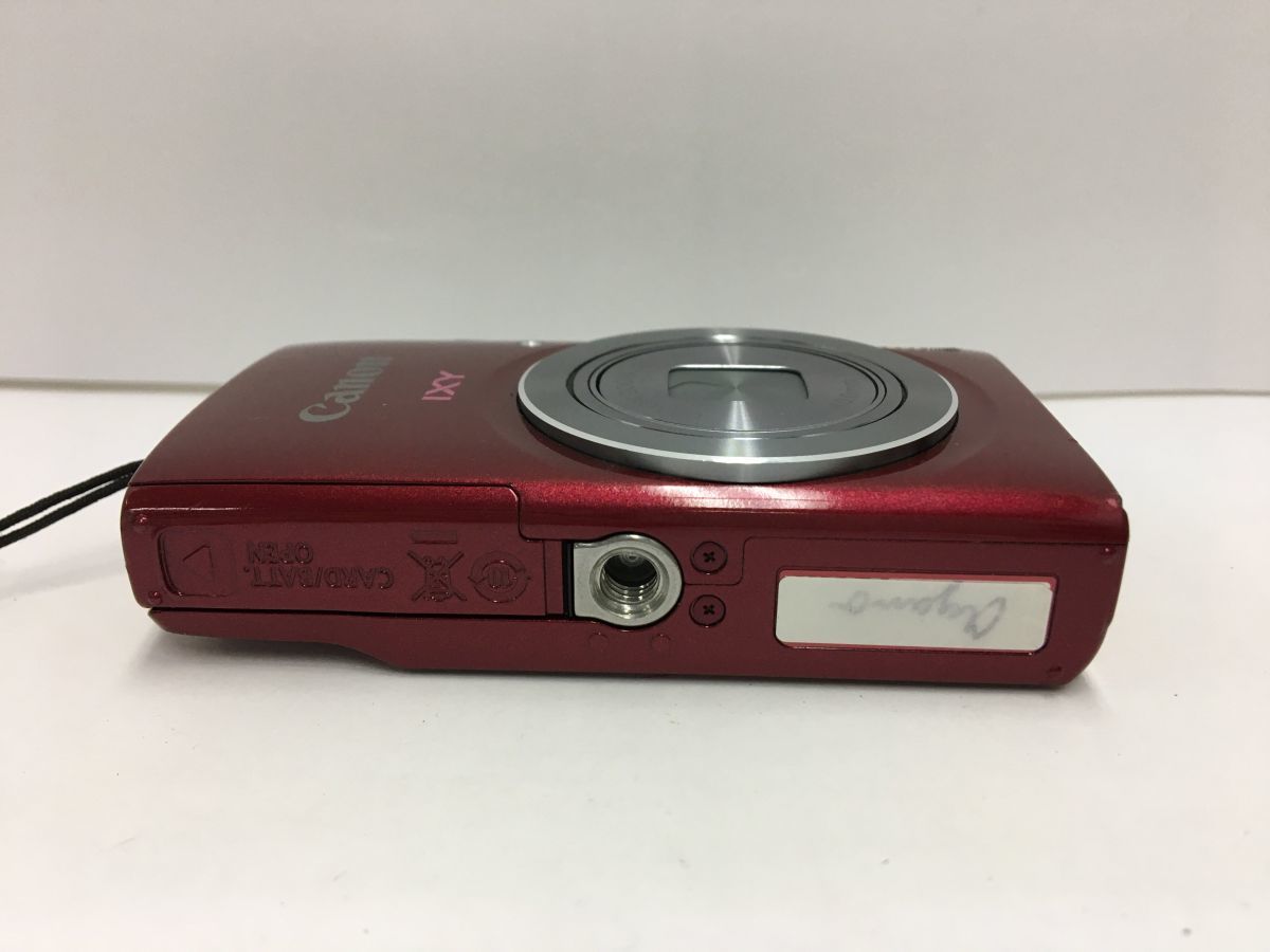 P607-I37-1334 Canon キャノン IXY120 RE レッド デジカメ デジタル