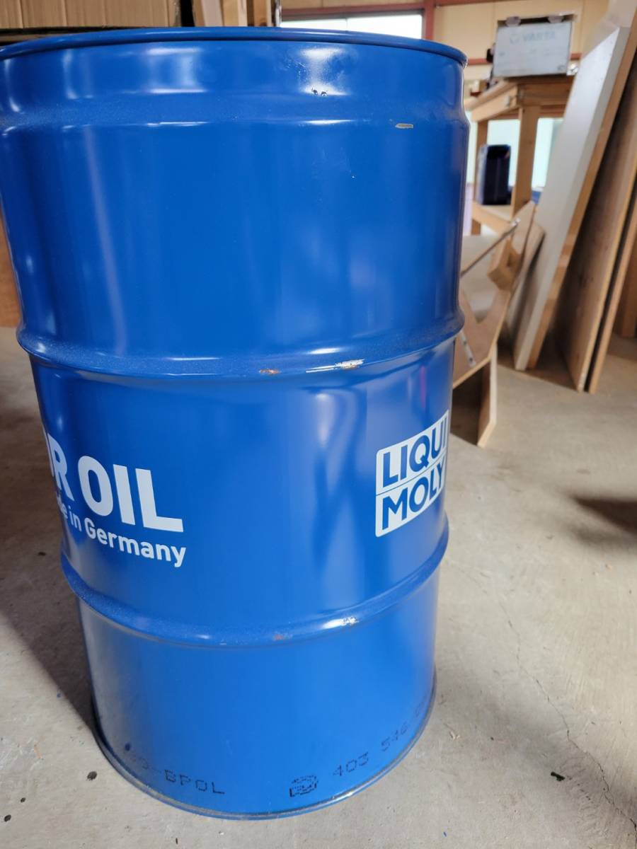 60L 空ドラム缶　リキモリ LIQUIMOLY  3缶 60L 空ドラム缶 LIQUI MOLY リキモリ 新油抜き 空き缶 ドラム缶④