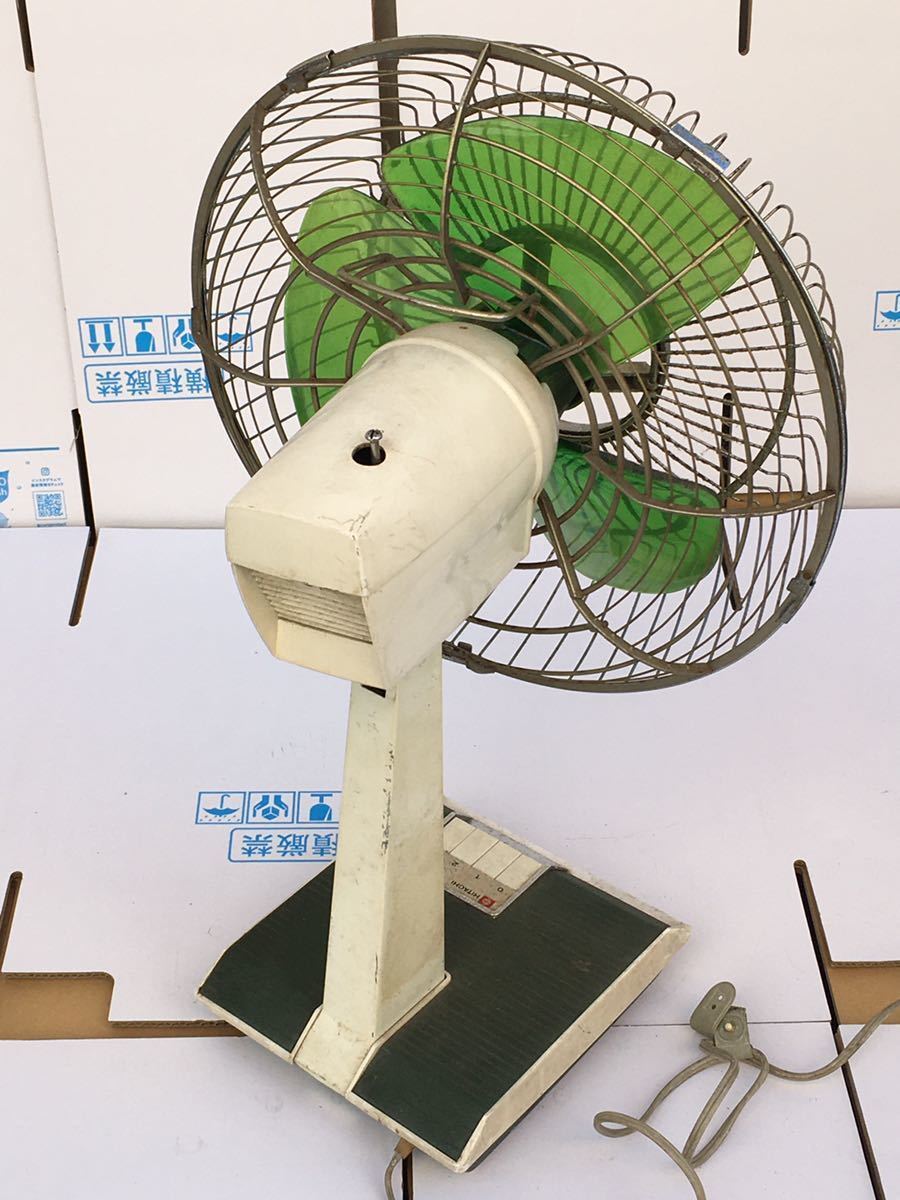 HITACHI 昭和レトロ 扇風機 D-680 レトロ扇風機 A.C30CM DESK FAN