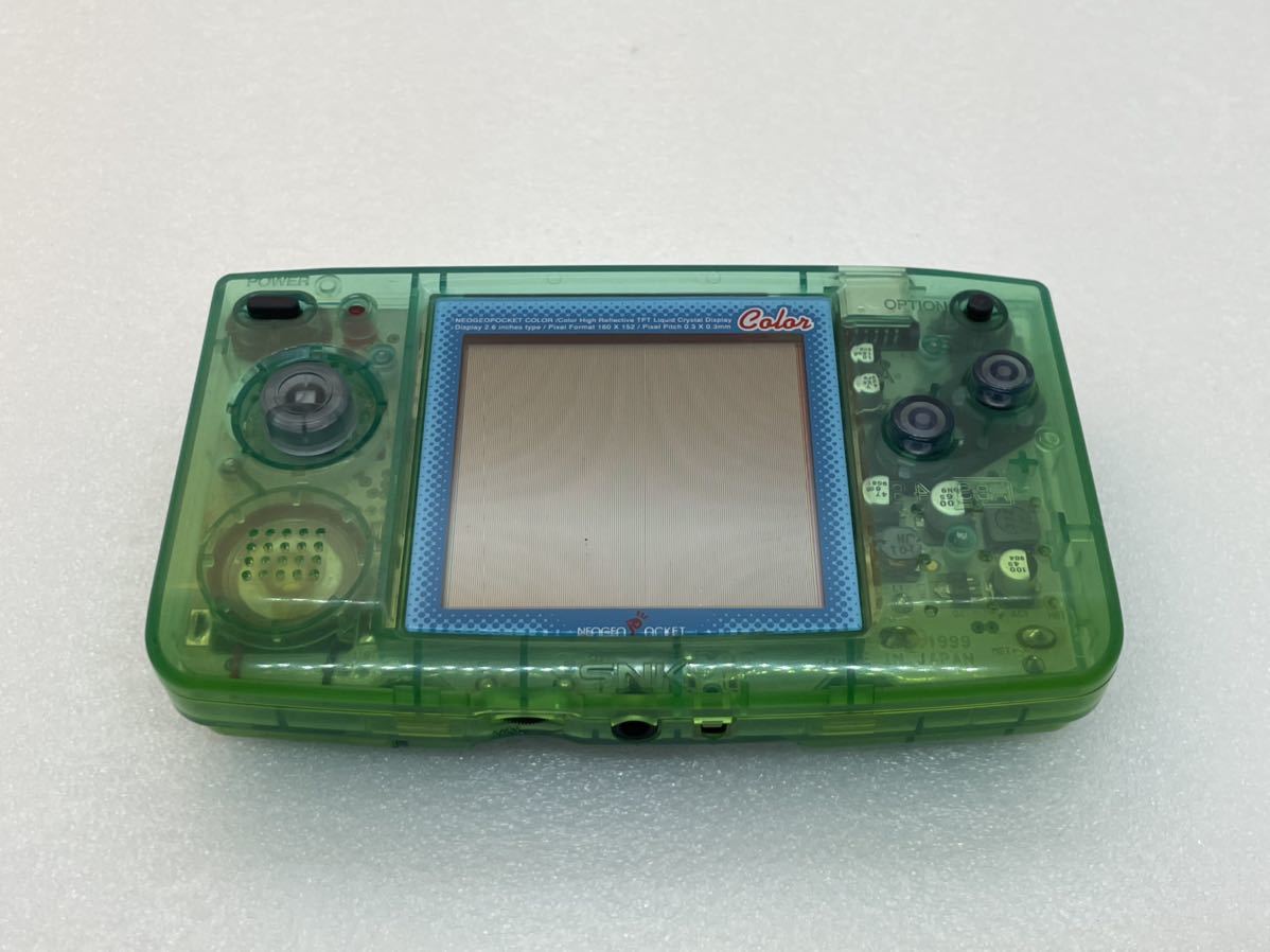 SNK ネオジオポケットカラーNクリスタルブルー 希少品 New!ネオジオ