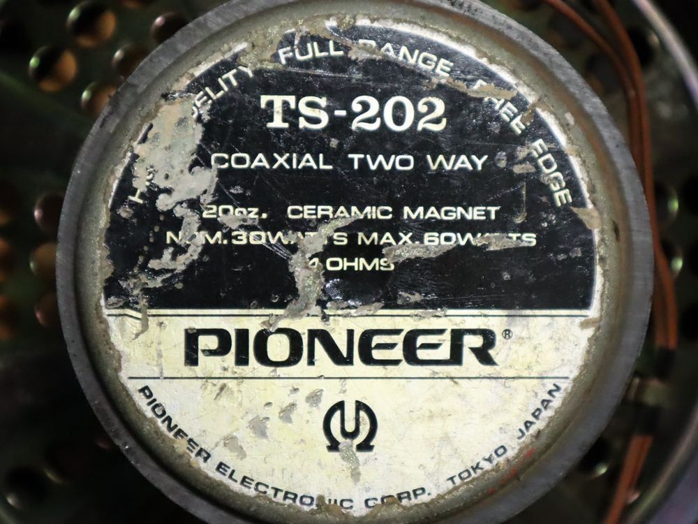 当時物中古バイオニアTS-202ロ ンサムカーボーイ ロンサムカーボーイ パイオニア TS-202 PIONEER Yahoo 当時物PIONEER