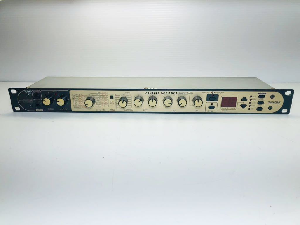 ズームZOOM マルチエフェクター ZOOM STUDIO 1204 ジャンク エレキ