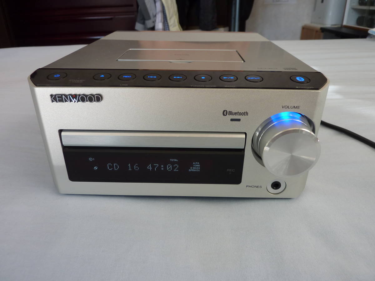 ケンウッド・KENWOOD CDレシーバー R-K531 2013年製 Bluetooth・iPod