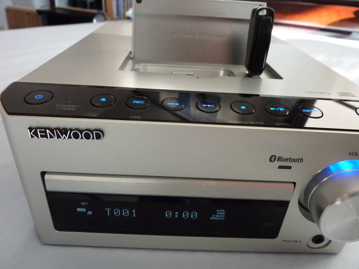 ケンウッド・KENWOOD CDレシーバー R-K531 2013年製 Bluetooth・iPod