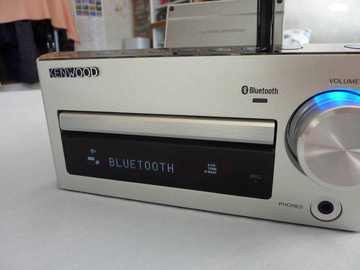 ケンウッド・KENWOOD CDレシーバー R-K531 2013年製 Bluetooth・iPod