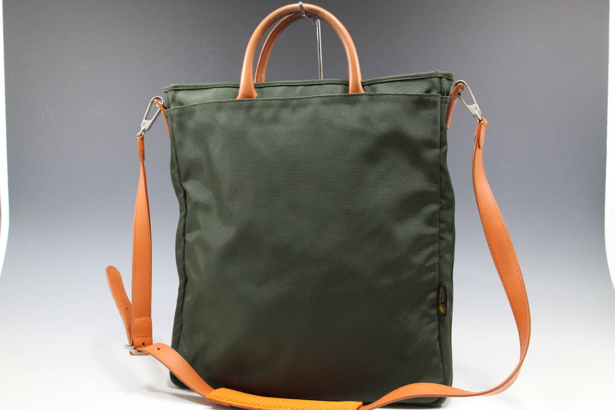 ハンティングワールド トートバッグ 1円 ロゴ HUNTING 2way キャンバス 