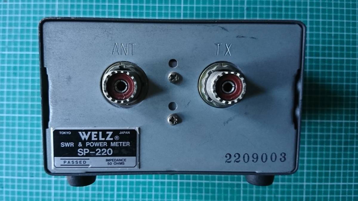 WELZ SP-220 SWR計 POWER計 品(アクセサリ)｜売買されたオークション