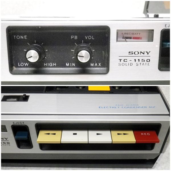 MA-2◇SONY ソニー カセットテープレコーダー TC-1150 【公式通販】