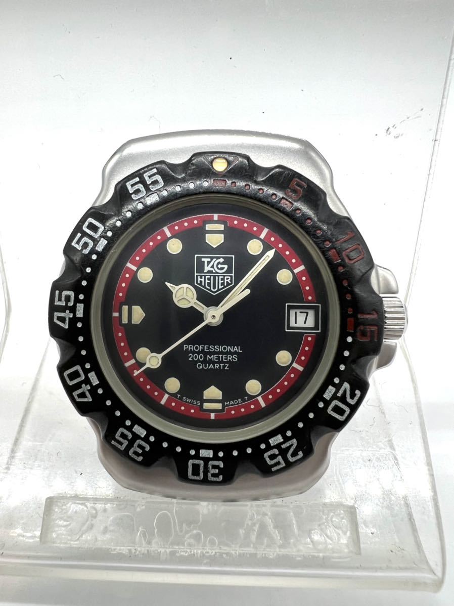 稼動 TAG HEUER タグホイヤー フォーミュラ1 WA1214 ラバー 稼動 TAG