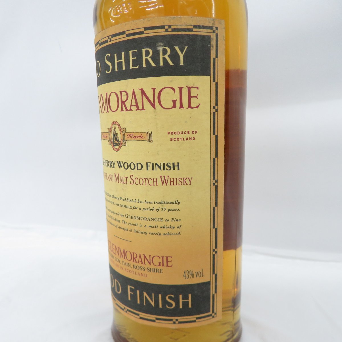 豊富な，定番 【未開栓】GLENMORANGIE グレンモーレンジィ フィノ 