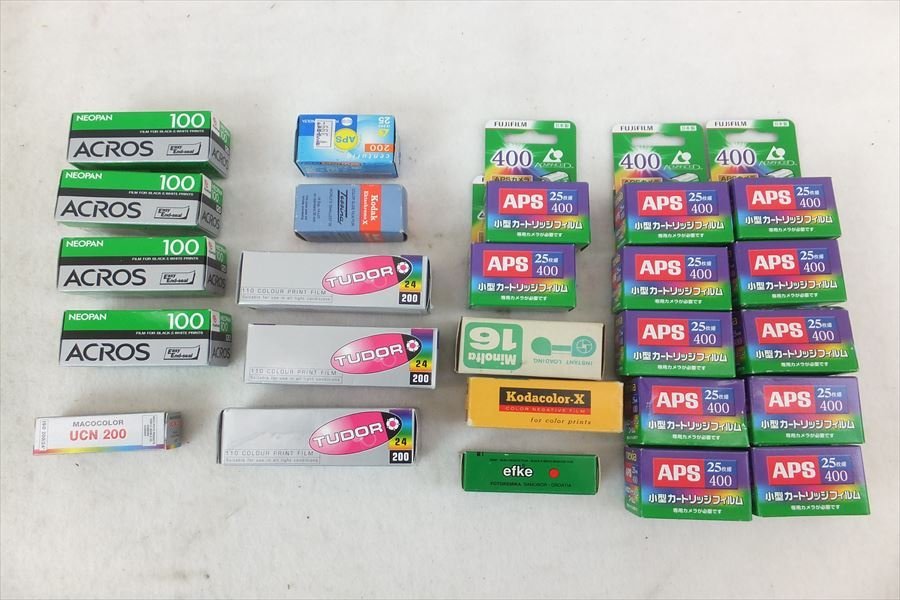 ▽ まとめて出品 多種類カメラフィルムまとめ 約100個 メーカー様々