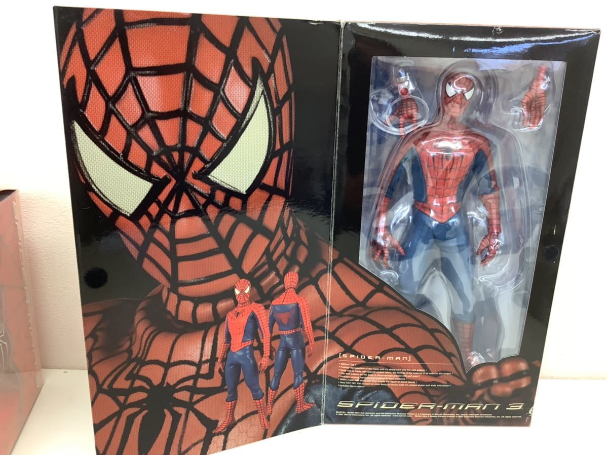 TU31- A11m100 スパイダーマン3 ソフビ魂 SPIDER MAN ブラック BLACK
