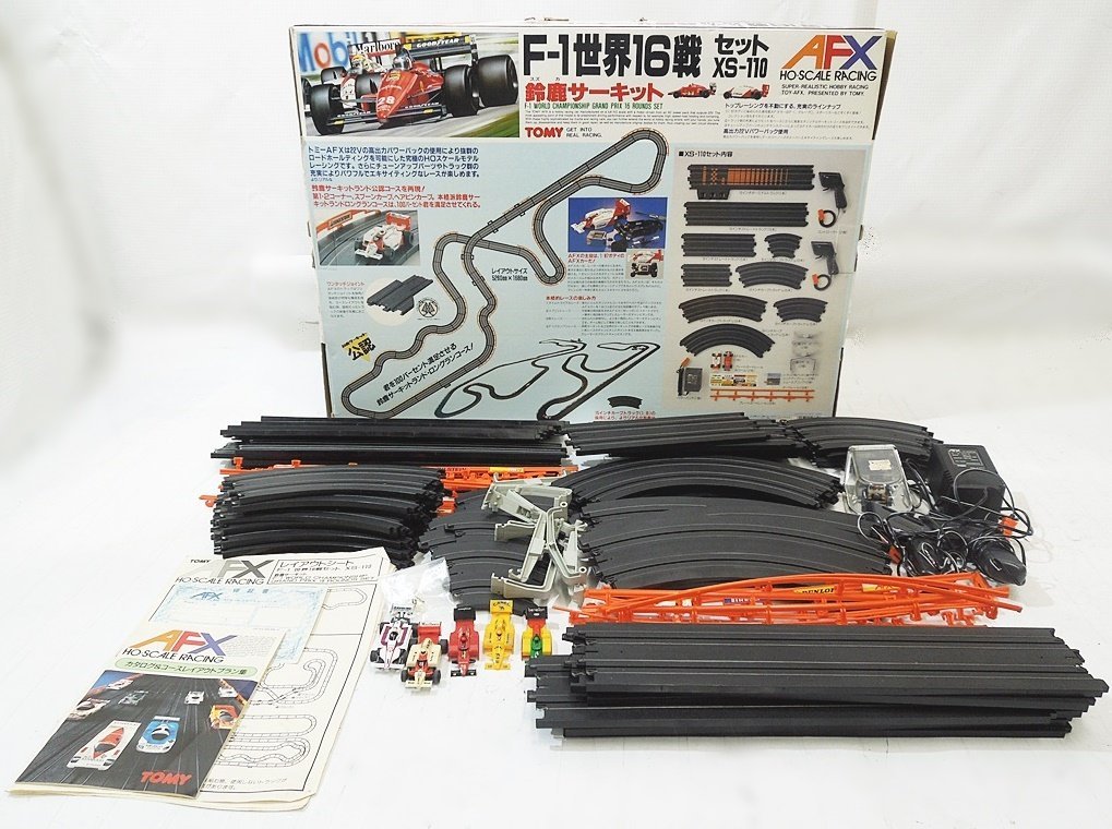 ▽ TOMY トミー XS-110 F-1世界16戦 鈴鹿サーキット コース セット AFX
