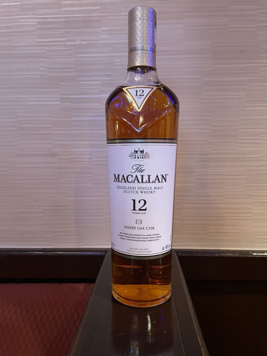 飲料・酒 マッカラン12年 シェリーオーク 空瓶 8本セット 空箱5個