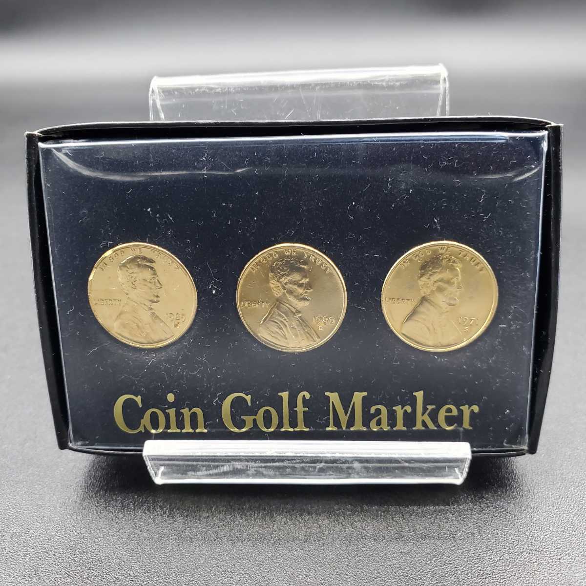 未使用・保管品】 Coin Golf Marker コイン ゴルフマーカー ボールマーカー ONE SENT 1 セント デザイン 金色  ゴールド(マーカー)｜売買されたオークション情報、Yahoo!オークション(旧ヤフオク!) の商品情報をアーカイブ公開 -  オークファン（aucfan.com）