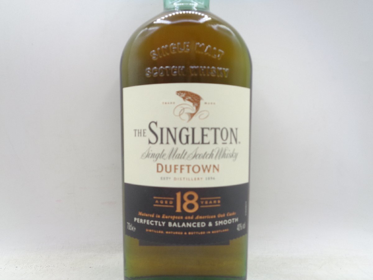 THE SINGLETON 18年 DUFFTOWN ザ シングルトン ダフタウン シングルモルト スコッチ ウイスキー 700ml 40 ...