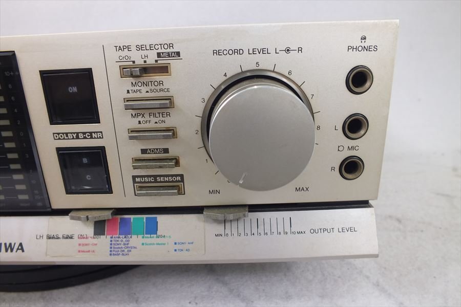 ◆ AIWA AD-FF5 カセットデッキ 中古現状品 221109A1115 カセットデッキ AIWA AD-FF5 Yahoo 数量限定，品質保証 オーディオ