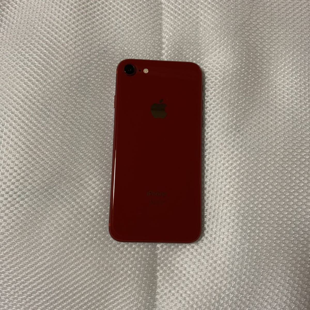 美品 SIMフリー iPhone8 64GB レッド ロック解除済 バッテリー最大容量