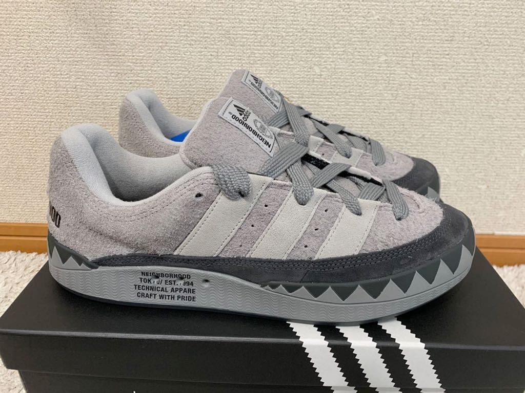 29.5㎝ NEIGHBORHOOD adidas Adimaticネイバーフッド アディダス アディマティック グレー 国内正規品