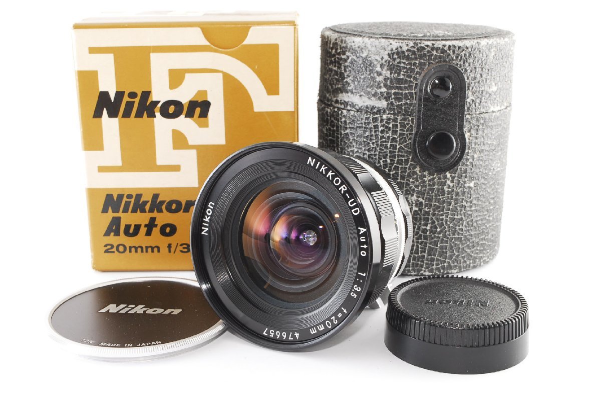 ニコン Nikon 非Ai NIKKOR-UD Auto 20mm F3.5 #9586 カメラ、光学機器