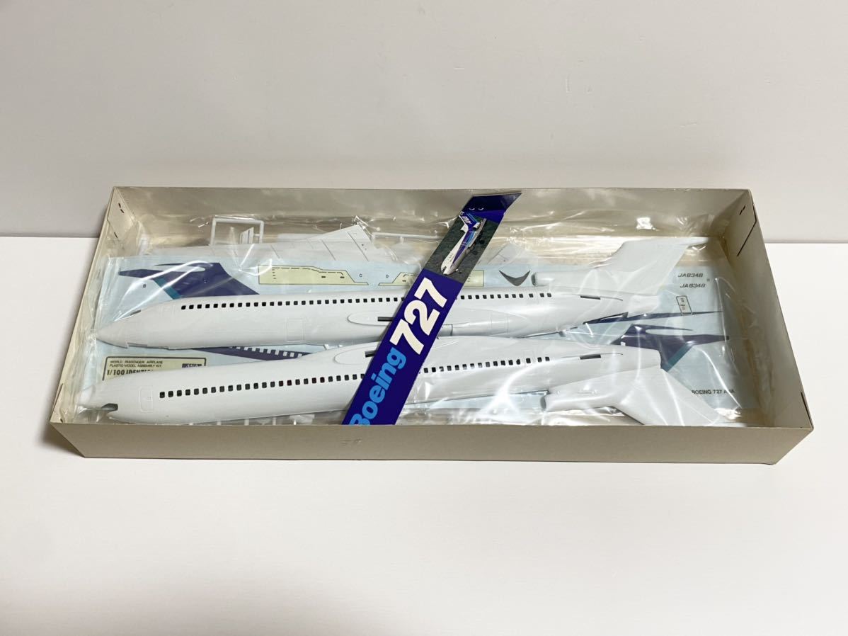 DOYUSHA 童友社 1/100 ANA 全日空 ボーイング727 Boeing プラモデル