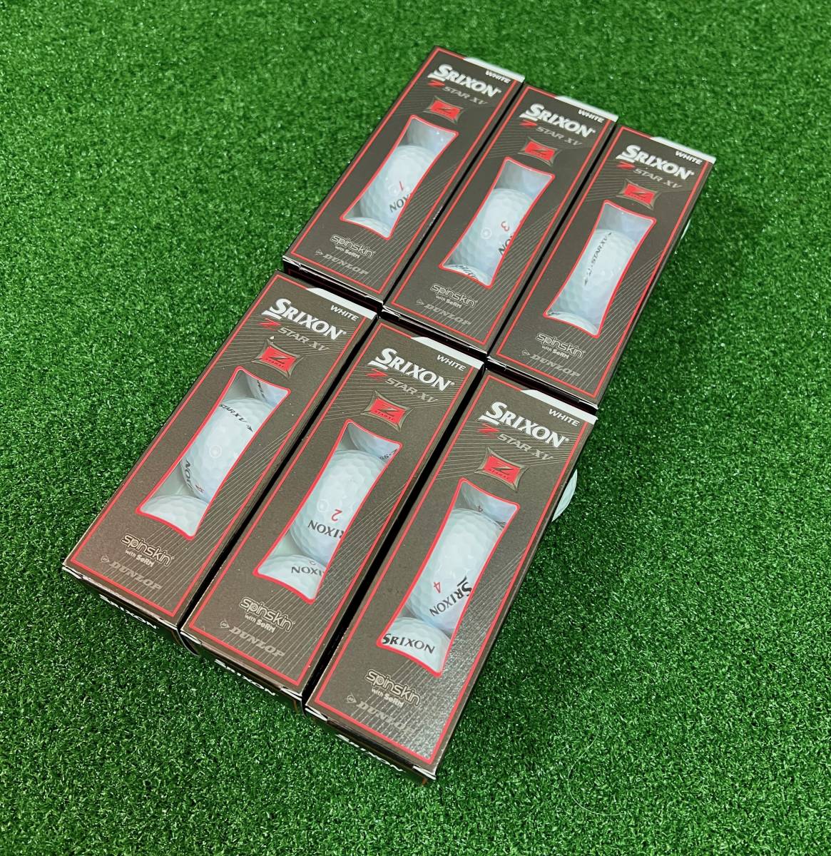 SRIXON【スリクソン】Z-STAR XV 【ホワイト】2021年モデル　日本正規品 ６スリーブ