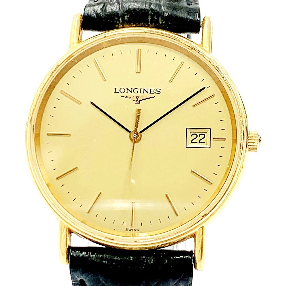 1円スタート】【アンティーク】 LONGINES ロンジン L4.636.2 GP×革