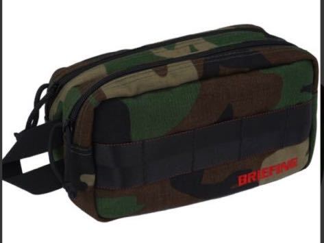 ブリーフィング ダブルジップ　ポーチ　新品