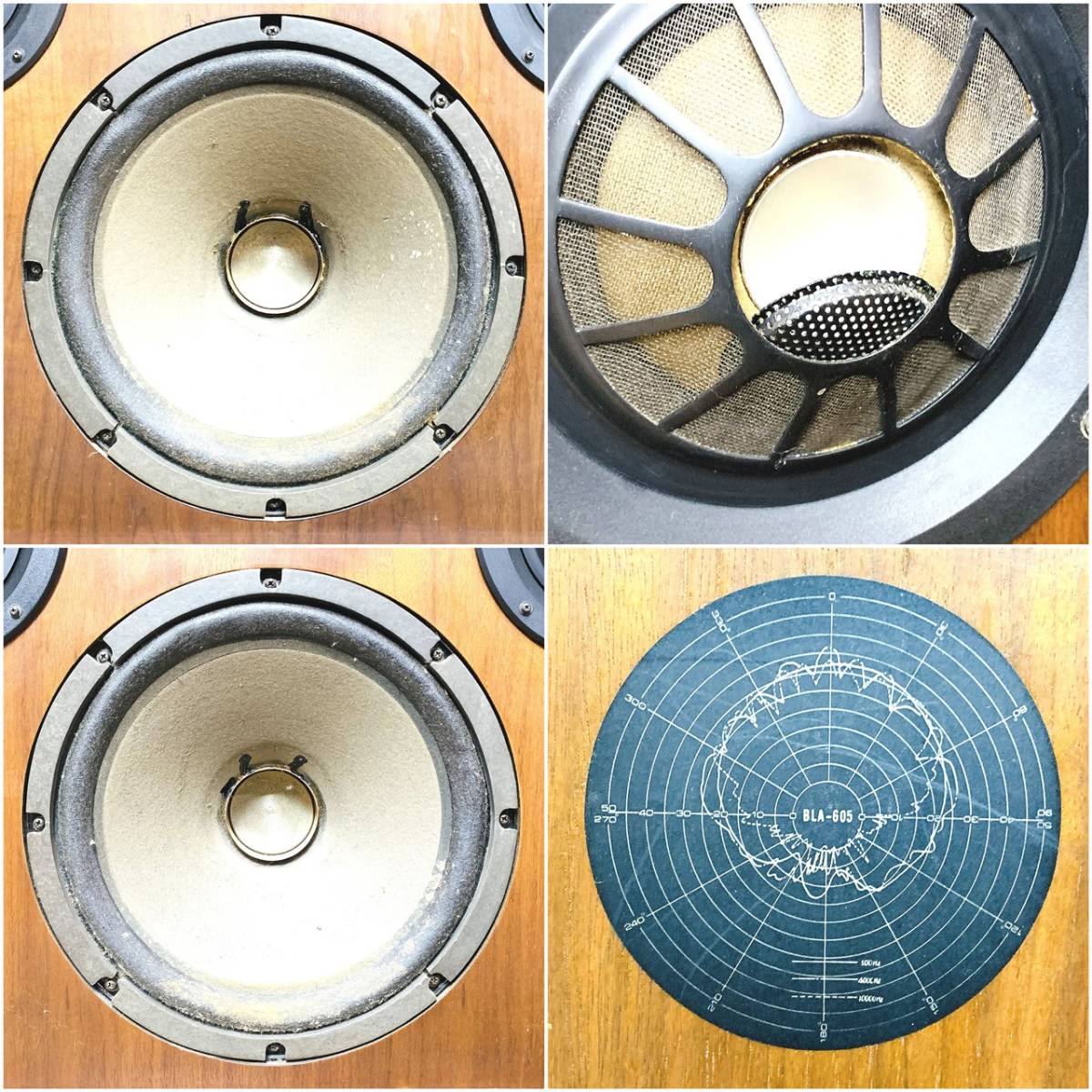 オーディオ機器 ビクタースピーカーシステムBLA-G200 レトロ