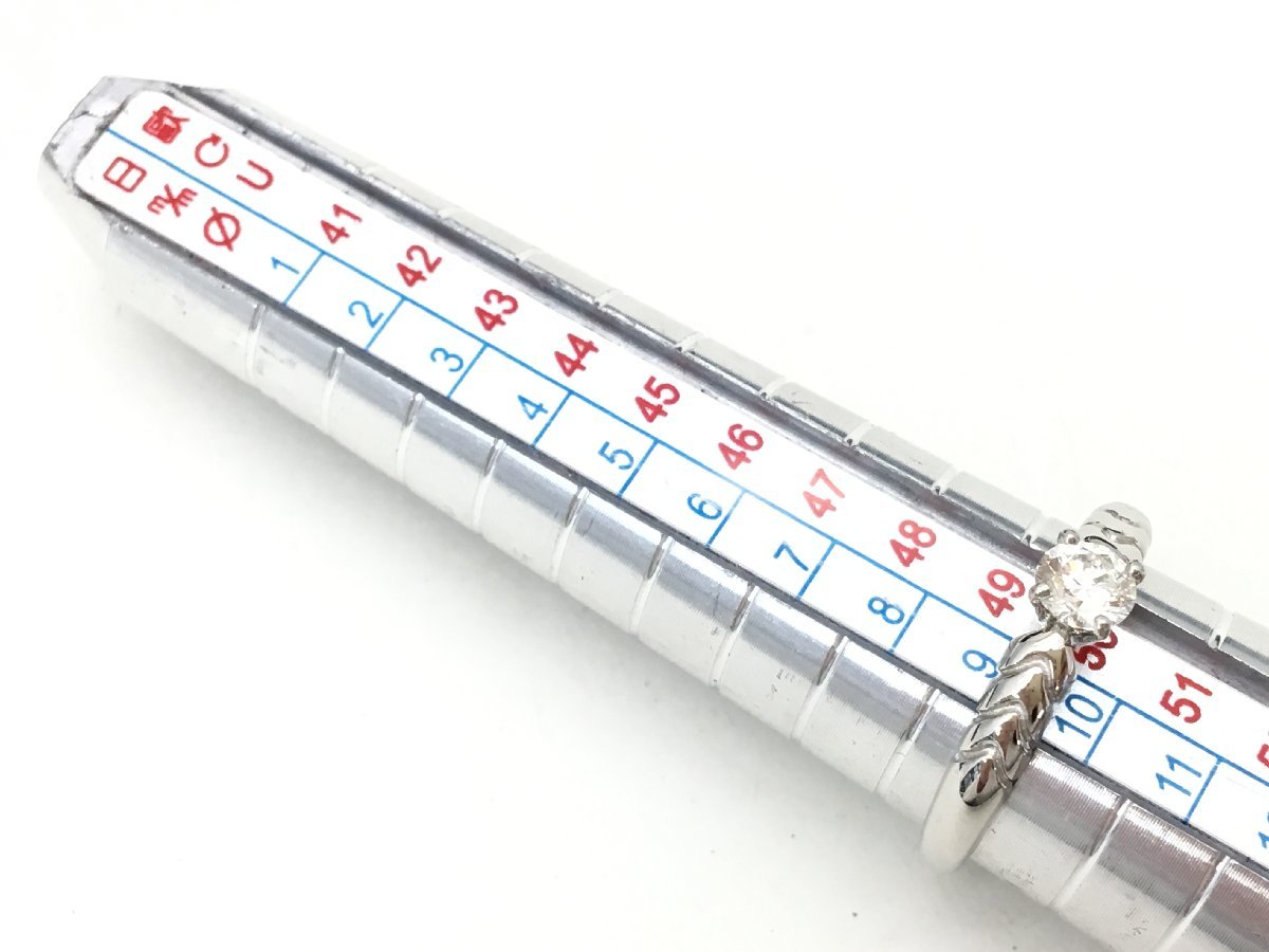BVLGARI スピガ リング 指輪 約9号 PT950 プラチナ 約3.8g 箱付き 