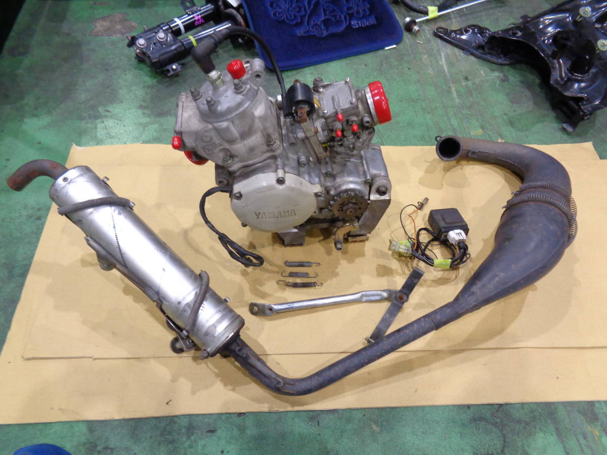 YZ125 - RACING ミッションカート CRGにYZ125のE120Eを載せて約90%完了状態